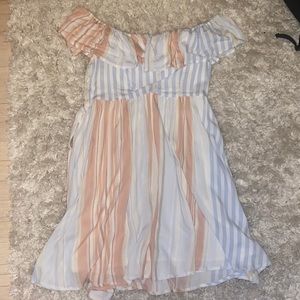 Alterd state off the shoulder dress